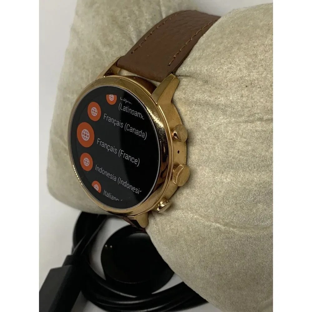 Fossil Gen 4 Authentic Digital Dial Smart Watch Custom Band FTW6018 BA164